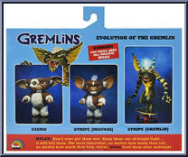 Evolution of the Gremlin from Texas Chainsaw Massacre - Ultimate Collection manufactured by Hiya Toys [Back]