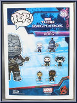 Korg from Thor - Thor Ragnarok Pop! manufactured by Funko [Back]