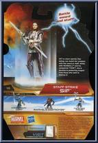 Sif (Staff Strike) from Thor - The Mighty Avenger - Basic Series manufactured by Hasbro [Back]
