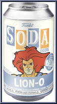 Lion-O from ThunderCats - Soda manufactured by Funko [Front]