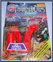 Evil Mutants Energy Pack (Red) from ThunderCats - Laser Sabers manufactured by LJN [Front]