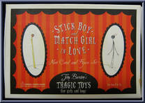 Stick Boy and Match Girl in Love from Tim Burton's Tragic Toys - Box Sets manufactured by Dark Horse Comics [Front]