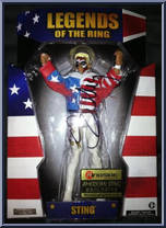 Sting (American Sting) from TNA - Legends of the Rings manufactured by Jakks Pacific [Front]