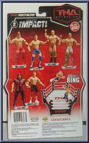 Hernandez from TNA - Deluxe impact! - Series  2 manufactured by Jakks Pacific [Back]