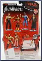 Jay Lethal from TNA - Deluxe impact! - Series  3 manufactured by Jakks Pacific [Back]