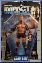 Crimson from TNA - Deluxe impact! - Series 10 manufactured by Jakks Pacific [Front]