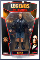 Raven (Legends of the Ring) from TNA - Deluxe impact! - Series  5 manufactured by Jakks Pacific [Front]