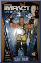 Rob Van Dam from TNA - Deluxe impact! - Series  8 manufactured by Jakks Pacific [Front]