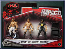 AJ Styles / Jeff Jarrett / Mick Foley Action Figure