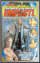 Fallen Angel (Christopher Daniels) from TNA - Series 2 - impact! manufactured by Toy Biz [Front]