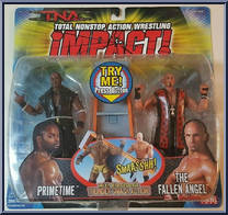 Primetime / Fallen Angel from TNA - 2-Packs - impact! manufactured by Toy Biz [Front]