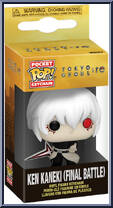 Ken Kaneki (Final Battle) from Tokyo Ghoul:re - Pop! Keychains manufactured by Funko [Front]