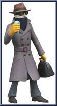 Invisible Man from Toony Terrors - Universal Monsters manufactured by Neca [Loose]