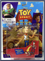 Woody (Knock-Down) from Toy Story - Basic Series manufactured by Thinkway Toys [Front]