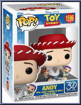 Andy from Toy Story - 30th Anniversary Pop! manufactured by Funko [Front]