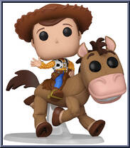 Woody on Bullseye (30th Anniversary) from Toy Story - Pop Rides! manufactured by Funko [Loose]