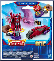 Elita-1 from Transfomers One - Robot Battlers manufactured by Hasbro [Back]