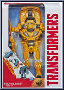 Bumblebee from Transformers - Age of Extinction - Robots in Disguise - Flip & Change manufactured by Hasbro [Front]