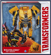 Bumblebee from Transformers - Age of Extinction - Generations - Leader Class manufactured by Hasbro [Front]