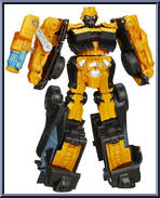 Bumblebee (High Octane) (Cannon Blast) from Transformers - Age of Extinction - Robots in Disguise - Power Battlers manufactured by Hasbro [Loose]