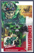 Crosshairs (Power Punch) from Transformers - Age of Extinction - Robots in Disguise - Power Battlers manufactured by Hasbro [Front]