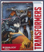 Grimlock from Transformers - Age of Extinction - Generations - Leader Class manufactured by Hasbro [Front]