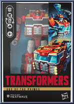 Heatwave from Transformers - Age of the Primes - Voyager Class manufactured by Hasbro [Front]