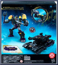 Megatronus the Fallen from Transformers - Age of the Primes - Leader Class manufactured by Hasbro [Back]