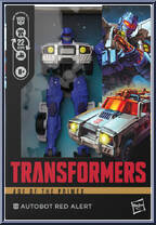 Red Alert from Transformers - Age of the Primes - Voyager Class manufactured by Hasbro [Front]