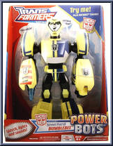 Street Patrol Bumblebee from Transformers - Animated - Power Bots manufactured by Hasbro [Front]