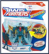 Dirge from Transformers - Animated - Activators manufactured by Hasbro [Front]