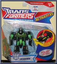 Lockdown from Transformers - Animated - Activators manufactured by Hasbro [Front]