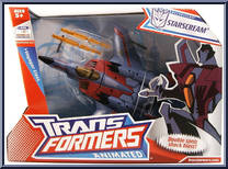 Starscream from Transformers - Animated - Voyager Class manufactured by Hasbro [Front]