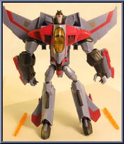 Starscream from Transformers - Animated - Voyager Class manufactured by Hasbro [Loose]