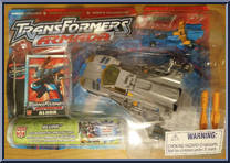 Blurr with Incinerator from Transformers - Armada - Supercon Assortment manufactured by Hasbro [Front]