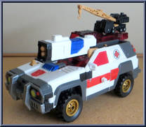 Red Alert with Longarm from Transformers - Armada - Maxcon Assortment manufactured by Hasbro [Loose]