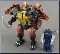 Rhinox with Armorhide from Transformers - Armada - Supercon Assortment manufactured by Hasbro [Loose]