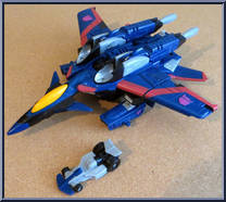 Thundercracker with Zapmaster from Transformers - Armada - Maxcon Assortment manufactured by Hasbro [Loose]
