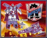 Alpha Trion with Beta Maxx & Weirdwolf Action Figure