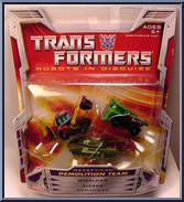 Demolition Team from Transformers - Classics - Mini-Cons manufactured by Hasbro [Front]