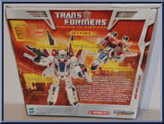 Jetfire from Transformers - Classics - Voyager Class manufactured by Hasbro [Back]