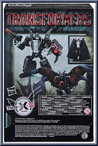 Draculus from Transformers - Collaborative - Universal Monsters manufactured by Hasbro [Back]
