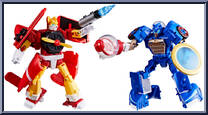 Wing Tail & Blue Booster from Transformers - Collaborative - Sonic the Hedgehog manufactured by Hasbro [Loose]