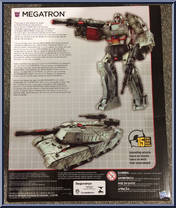 Megatron from Transformers - Combiner Wars - Leader Class manufactured by Hasbro [Back]