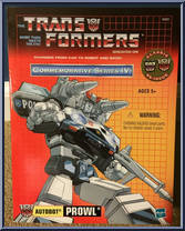 Prowl (Autobot) from Transformers - Commemorative - Series  4 manufactured by Hasbro [Front]
