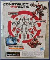 Ironhide from Transformers - Construct-Bots - Scout manufactured by Hasbro [Back]