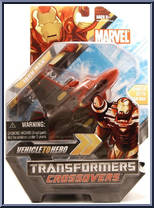 Iron Man from Transformers - Crossovers - Wave 1 manufactured by Hasbro [Front]