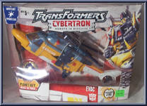 Evac from Transformers - Cybertron - Voyager Class manufactured by Hasbro [Front]