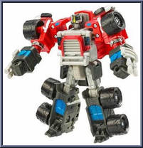 Optimus Prime (Primus Unleashed) from Transformers - Cybertron - Deluxe Class manufactured by Hasbro [Loose]