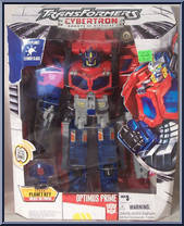 Optimus Prime from Transformers - Cybertron - Leader Class manufactured by Hasbro [Front]